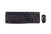 Näppäimistöt - Logitech MK120-työpöytä - UK - Näppäimistö ja Hiirisetti - Englanti - Musta - 920-002552