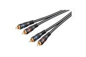 Audiokaapelit - Pro RCA Stereo -kaapeli - Suojattu - 10m - 4040849504341