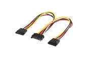 SATA & ATA kaapelit - Pro SATA Teho Cable x2 - 0.20m - 4040849951145