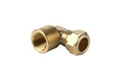 Puristusliittimet - Vsh Fabrieken Compression elbow female fxc 1/2x10 dzr s - 0881232