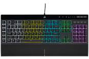 Näppäimistöt - Corsair K55 RGB PRO - Pelinäppäimistö - Pohjoismainen - Musta - CH-9226765-ND