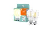 Smart Home - Älykoti - LEDVANCE SMART+ standard 60W/827 clear filament E27 Bluetooth - 2-pack - 4058075625822