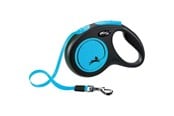 Koirat - Flexi New NEON - kelatalutin M, 5m 25kg musta/neon sininen - H7829L