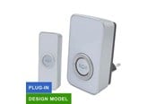 Sähkölaitteet - Foss Europe Trend door bell design Valkoinen plug in - 102004