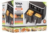 Airfryer - Ninja Foodi MAX Dual Zone AF400EU - hot air fryer - Musta *DEMO* - AF400EU