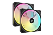 Kotelotuuletin - Corsair iCUE LINK QX140 RGB Starter Kit - Black - Kotelotuuletin - 140mm - Musta RGB LED valolla - 37 dBA *DEMO* - CO-9051004-WW