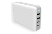 Puhelin - Adapterit & Laturit - Insmat power adapter - GaN - 2 x USB-C 2 x 9 pin USB Type A - 100 Watt - 530-1100
