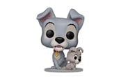 Fanituotteet - Funko! - Pop! Disney: Lady and the Tramp - Tramp with Puppy 10cm - Figuuri - 83569