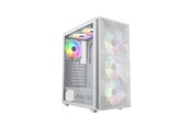 Kotelot - DUTZO C331 PWM ARGB - Kotelot - Miditower - Valkoinen - C331PWMARGB-W