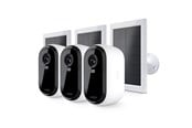 Smart Home - Älykoti - Arlo Essential 3 2K -valvontakamera aurinkopaneelilla (3 kameraa & 3 aurinkopaneelia) - VMK3380-100EUS