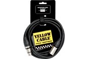 Audiokaapelit - Yellow Cable PROM03X  - Neutrik XLR/XLR 3 m. - ECO PROM03X