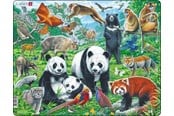 Palapelit - Larsen Puzzles Palapeli Kiinan eläimistö - 56-palainen, Maxi (36. 2D Palapelit - FH43
