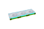 Kotelotuuletin - Lian Li UNI FAN SL FLEX 120 Reversed (3-pack) with controller - Kotelotuuletin - 120mm - Valkoinen RGB LED valolla - 31 dBA - 12RSL1F3W