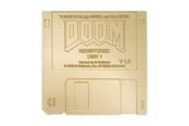 Fanituotteet - FaNaTtik - DOOM - Floppy Disk Limited Edition Imitation Gold Replica - B-DM38