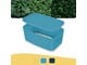 Arkistointi & Säilytys - Leitz Cosy säilytyslaatikko kannella MyBox S Sininen - 52630061