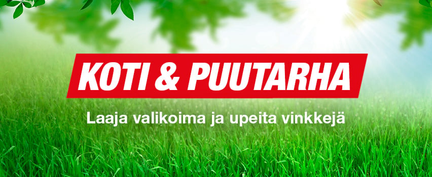 Inspiraatiota taloon ja puutarhaan ja vinkkejä puutarhakaudelle
